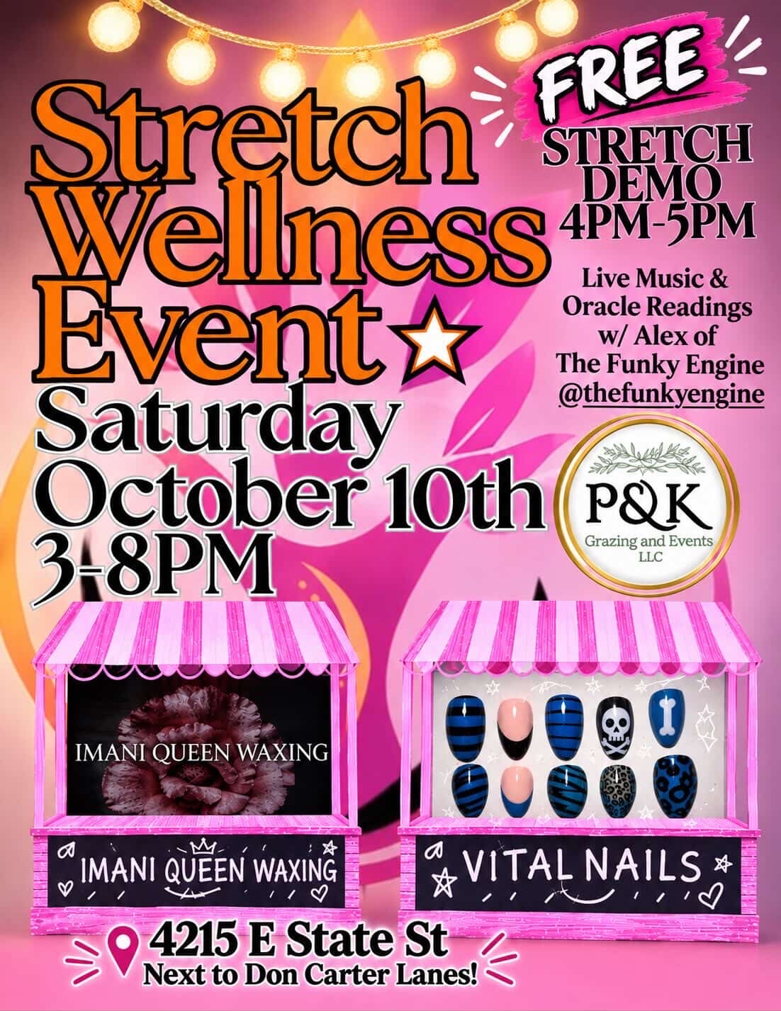 Stretch Wellness Event flyer